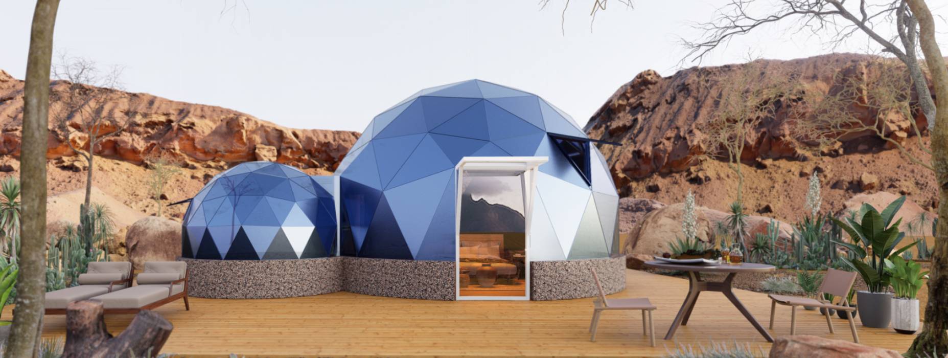 大丰市球形智能光伏玻璃星空房